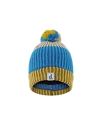 Deux par Deux Toddler Boy (2-4) Winter Knit Hat with Pompom