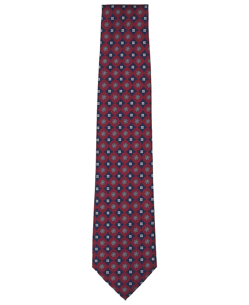 B by Brooks Brothers Men's Bold Flower Neat Classic Tie