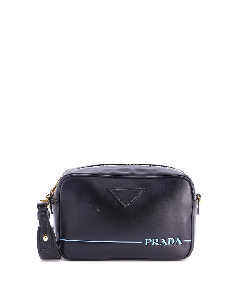 Pre-Owned Prada Small Mirage Camera Bag Leather