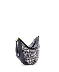 Pre-Owned Loewe Luna Hobo Anagram Jacquard
