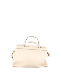 Pre-Owned Gucci Medium Linea Matisse Interlocking G Top Handle Tote Leather
