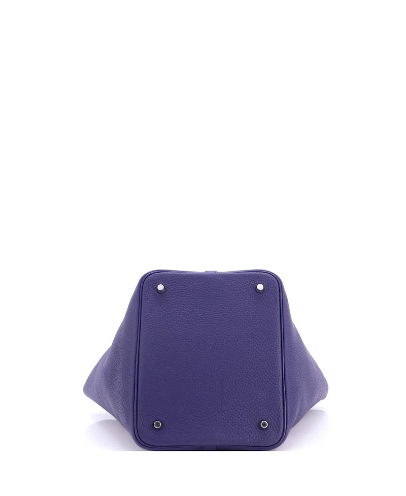 Pre-Owned HERMES Mm Eclat Picotin Lock Bag Clemence