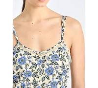 Derek Lam 10 Crosby Women's Adair Printed Cotton Double Strap Midi Dress