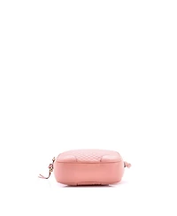 Pre-Owned Gucci Mini Bree Disco Crossbody Bag Microguccissima Leather