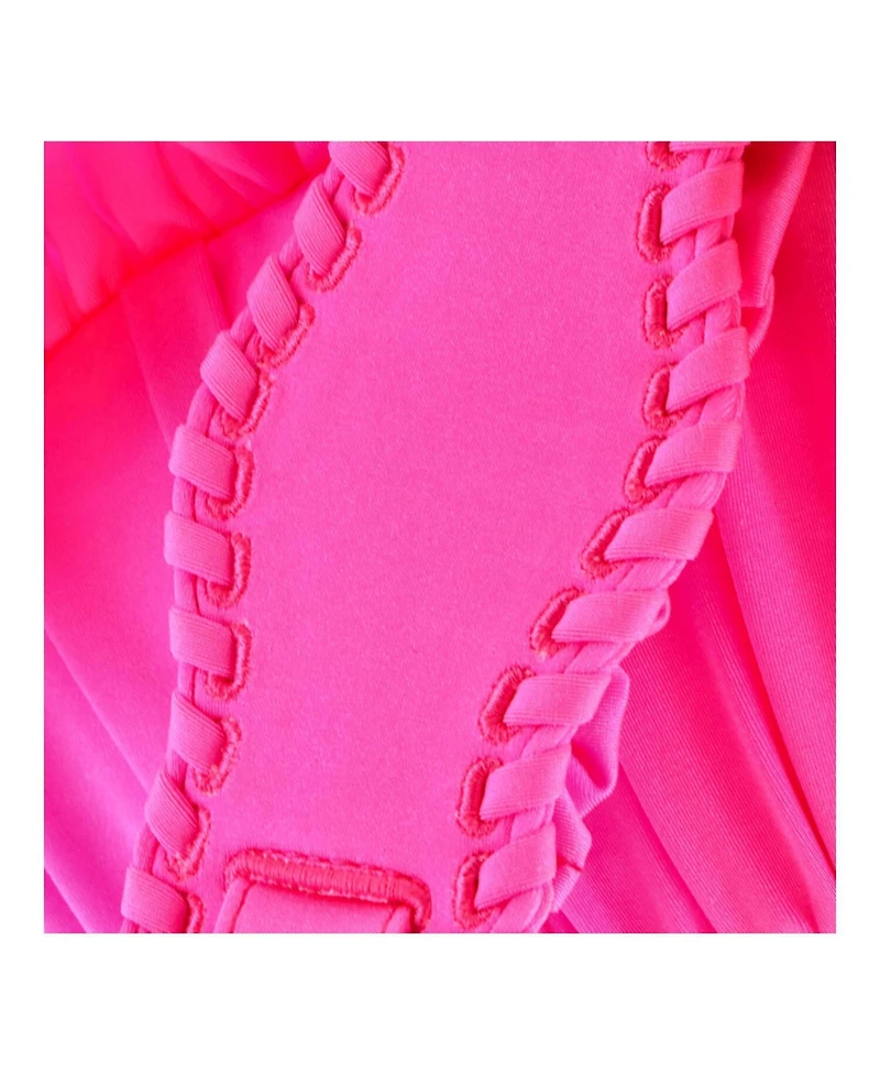 Pre-Owned Balenciaga Xs Le Cagole Giant Studs Shoulder Bag Ruffled Spandex