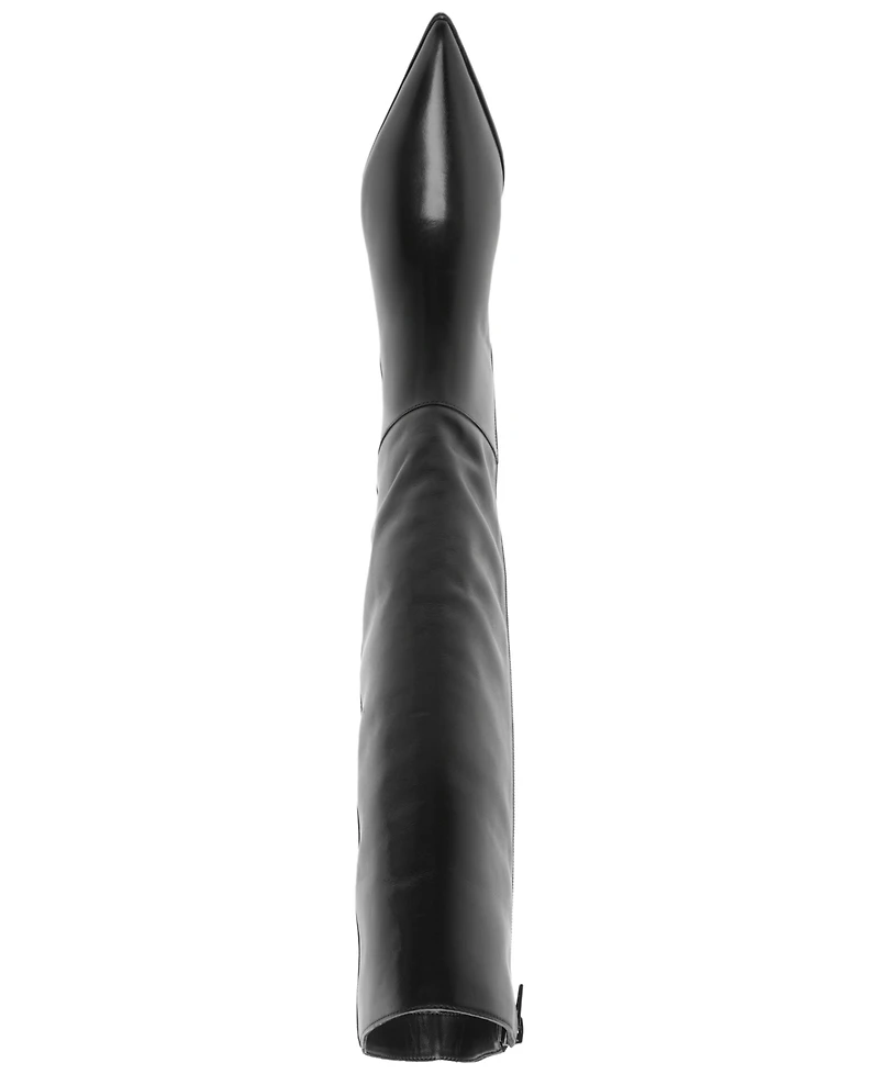 Arezzo Women's Ally Mid Block Tall Boots