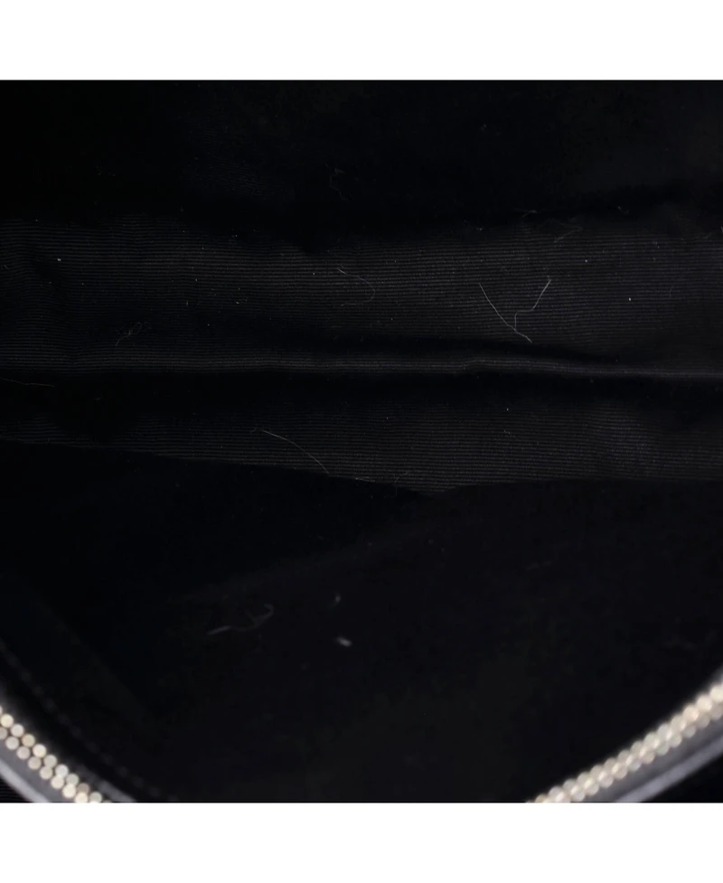 Pre-Owned Saint Laurent Large Loulou Shoulder Bag Matelasse Chevron Leather