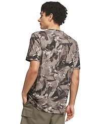 adidas Men's Rock Camo Aop Graphic Crewneck T-Shirt