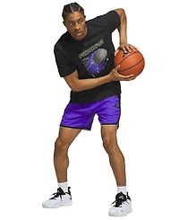 adidas Men's Bold Basketball Court Graphic Crewneck T-Shirt