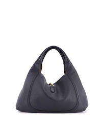 Pre-Owned Gucci Maxi Softbit Hobo Leather