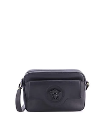 Pre-Owned Versace Small La Medusa Flap Pocket Camera Bag Leather