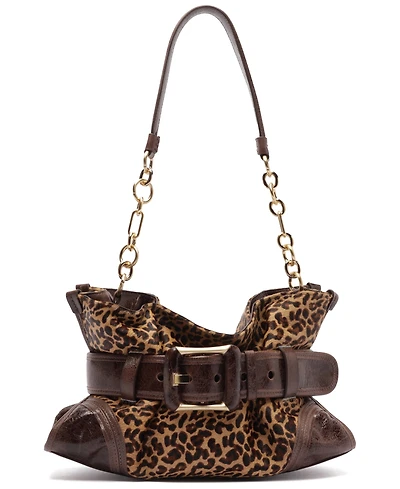 Arezzo Riley Small Leather Patterned Shoulder Handbag