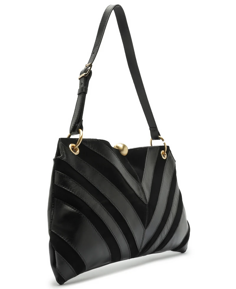 Arezzo Aurora Large Leather Shoulder Handbag