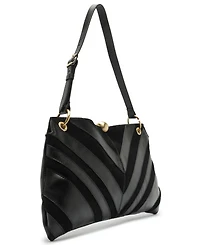 Arezzo Aurora Large Leather Shoulder Handbag