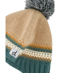 Deux par (6-24 months) Winter Peruvian Knit Hat with Pompom