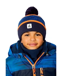 Deux par (5-14) Winter Knit Hat with Pompom