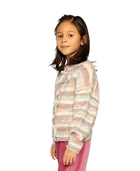 Deux par Deux Toddler Girl's (2T-5T) Knitted Cardigan Knitwear