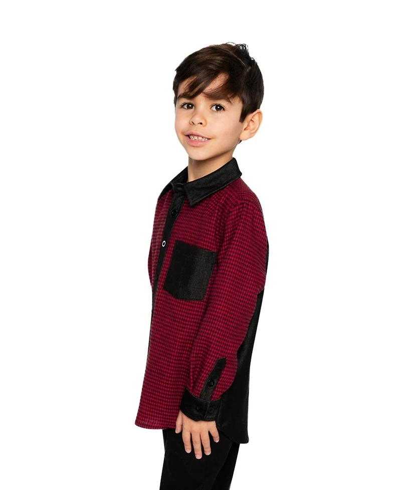 Deux par Little and Big Boy (6-12) Button Down Shirt