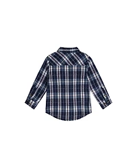 Deux par Toddler Boy (2T-5T) Flannel Shirt