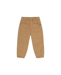 Deux par Little and Big Boy (6-12) Stretch Canvas Jogger Pants