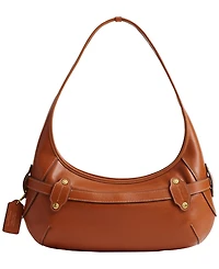 Coach Belted Ergo Leather Medium Shoulder Handbag