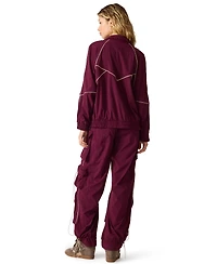 Steve Madden Women's Jacey Zip-Front Jacket