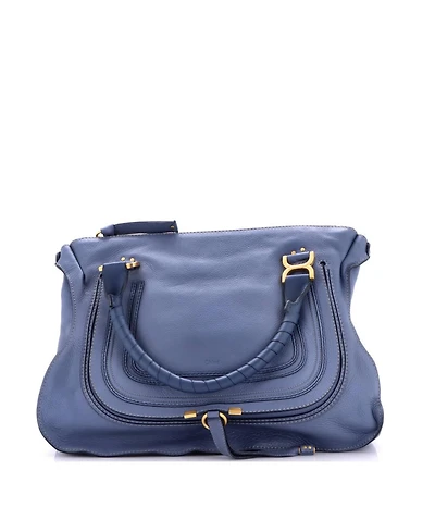 Pre-Owned Chloe Large Marcie Shoulder Bag Leather
