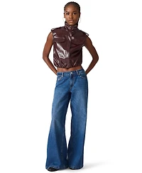 Steve Madden Women's Luxie Faux Leather Vest