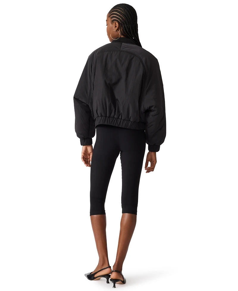 Steve Madden Women's Adore Zip-Front Jacket