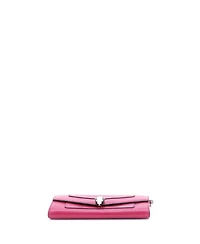Pre-Owned Bvlgari Long Serpenti Forever Wallet on Chain Leather
