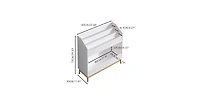 flynama Toddler Book Display Shelf with Storage Bin Wooden Kids Bookcase