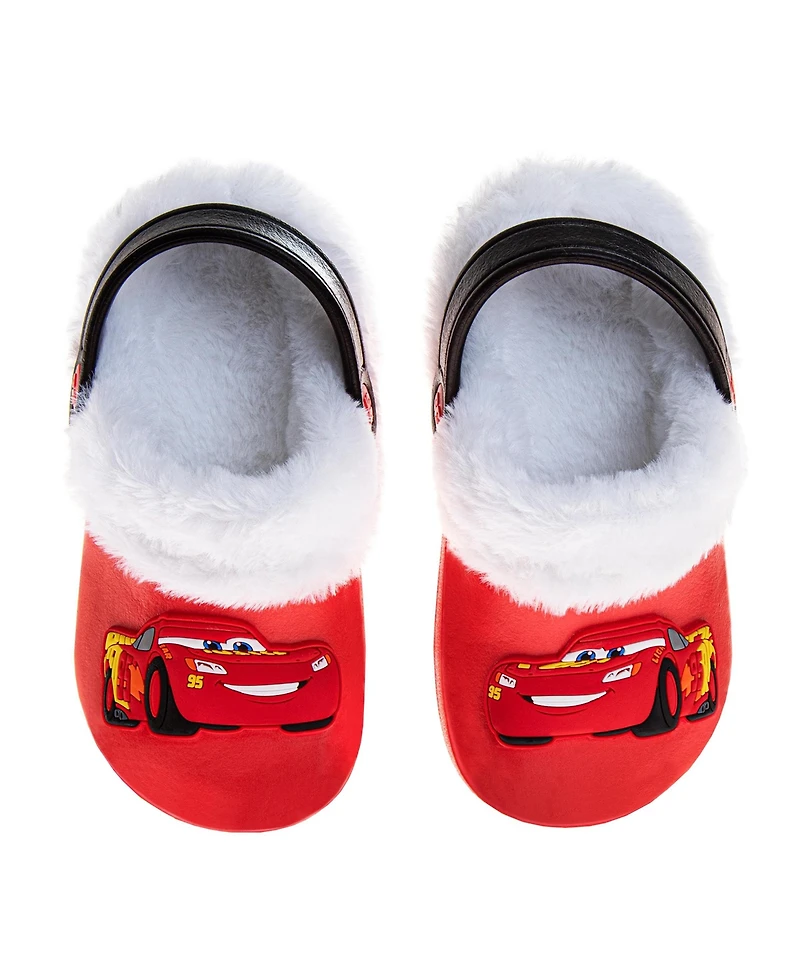 Disney Boy's (5-12) Clogs Fuzzy, Fleece Lined and Warm Garden Shoes