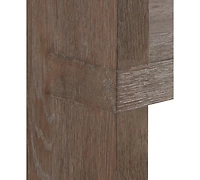 Bernhardt Outline 78" Textured Wood Finished Etagere