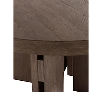 Bernhardt Outline 60" Round Wood Dining Table