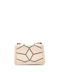Pre-Owned Bvlgari Small Serpenti Forever Shoulder Bag Whipstitched Leather