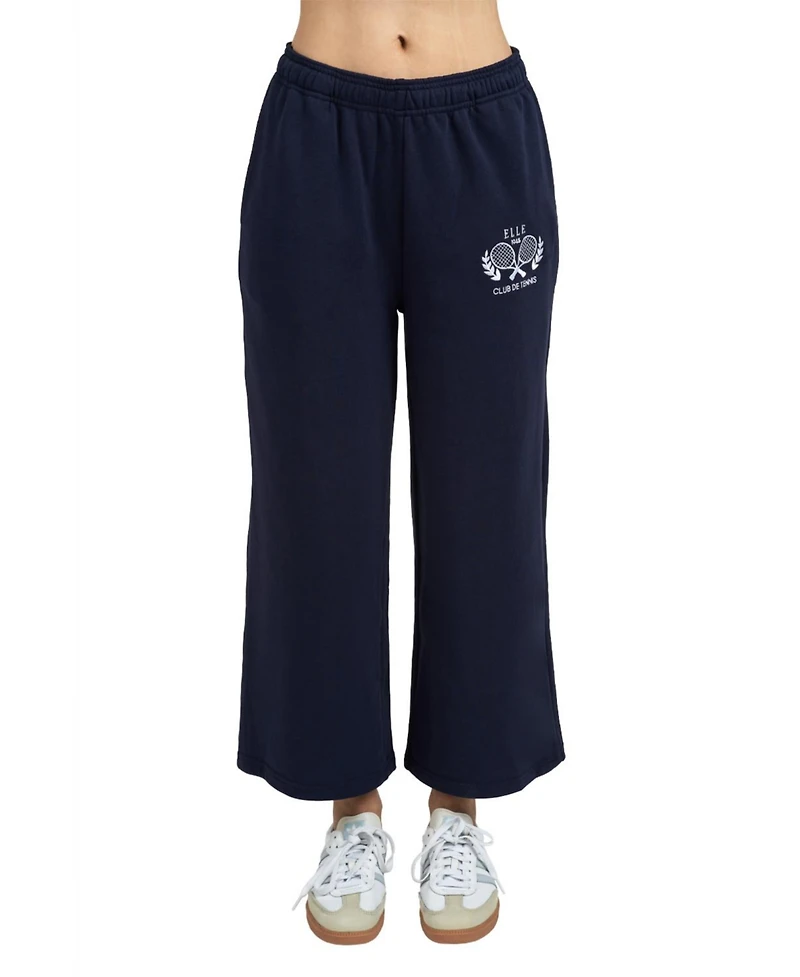 Elle Collection Women's Cropped Leg Sweatpant