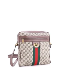 Pre-Owned Gucci Medium Ophidia Messenger Bag Gg Coated Canvas