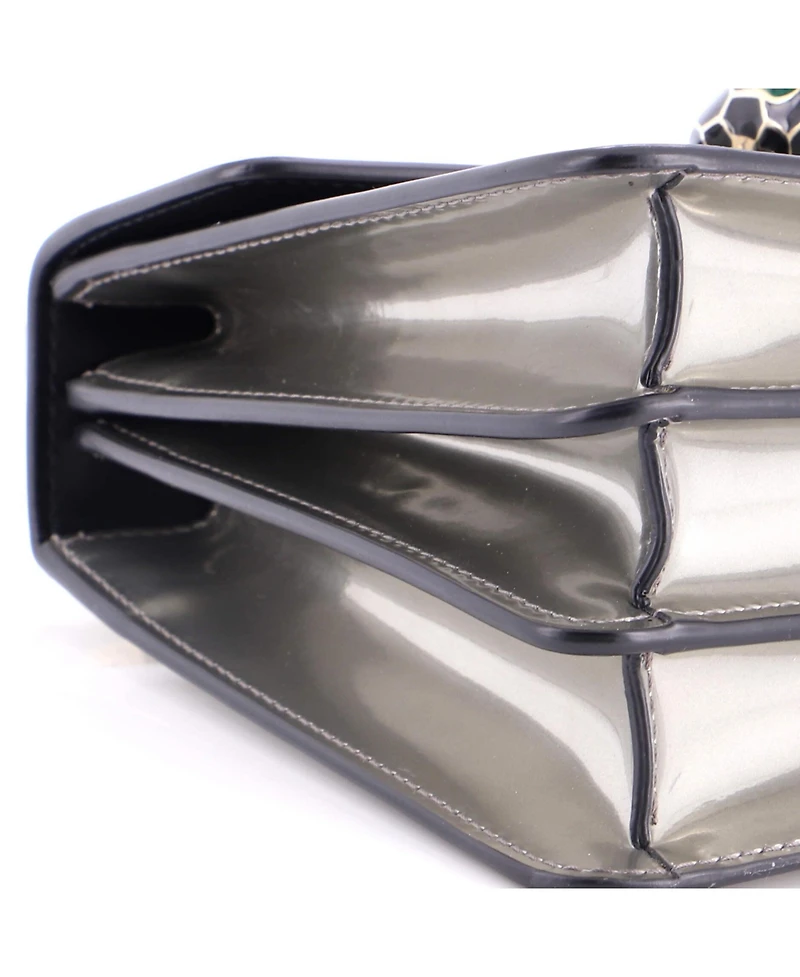 Pre-Owned Bvlgari Small Serpenti Top Handle Bag Patent