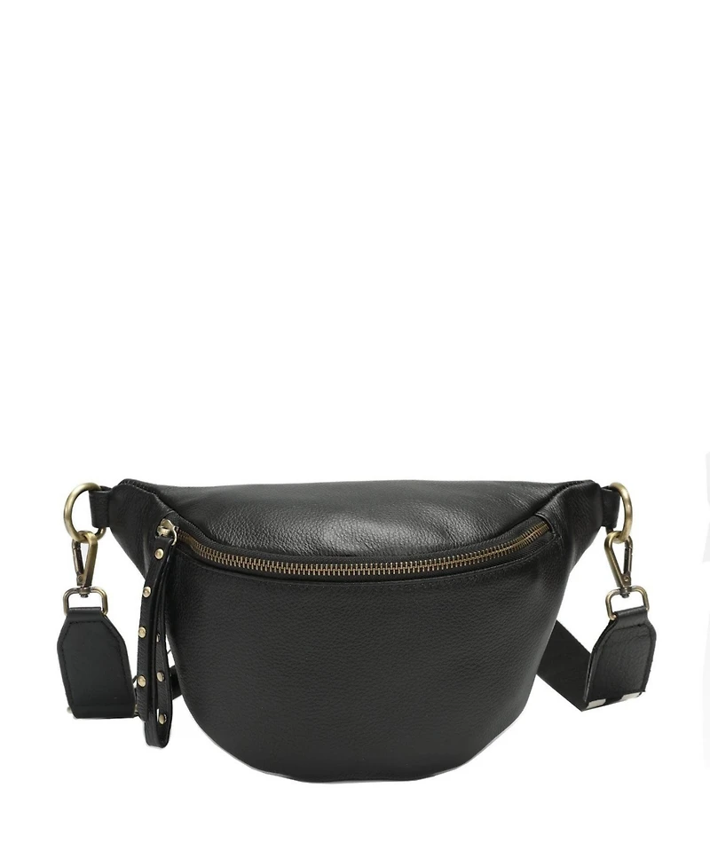 Susu Kira Pebbled Leather Cell Phone Bag Mini Crossbody Purse with Multi Compartments