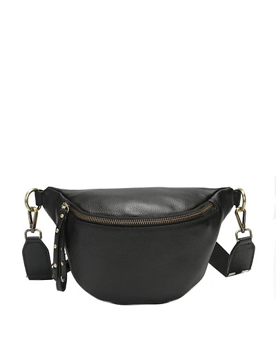 Susu Kira Pebbled Leather Cell Phone Bag Mini Crossbody Purse with Multi Compartments