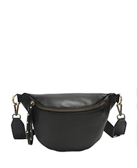 Susu Kira Pebbled Leather Cell Phone Bag Mini Crossbody Purse with Multi Compartments