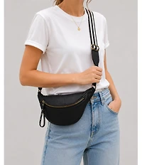 Susu Kira Pebbled Leather Cell Phone Bag Mini Crossbody Purse with Multi Compartments