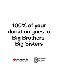 Big Brothers Big Sisters Charity Donation