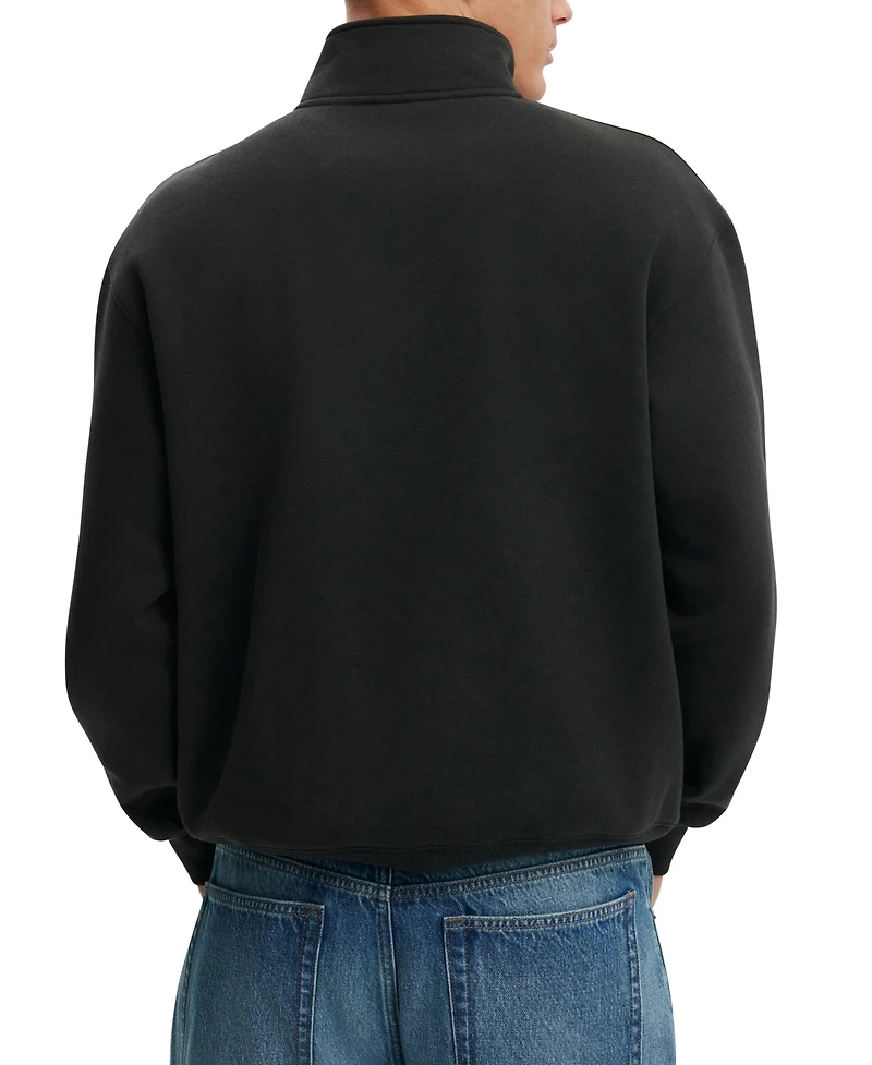 Cotton On Men's Zip Fleece Sweatshirt
