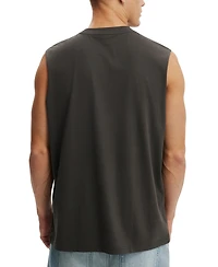 Cotton On Men's Everyday Muscle Print Tank Top