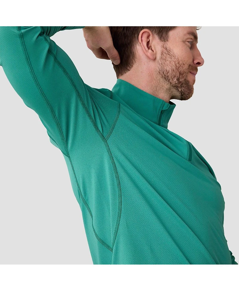 Backcountry Men's Tahoe Sun 1/4 Zip Performance Shirts Long Sleeve