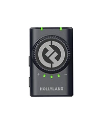 Hollyland Lark M2 Duo 2.4GHz 2-Person Wireless Camera Version Lavalier Microphone System, Shine Charcoal
