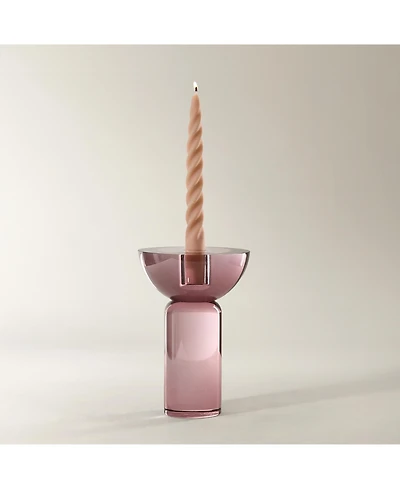 Z Gallerie Rose' Crystal Taper Holder