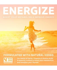 Healths Harmony Thyroid Support Capsules, Ashwagandha Root, Zinc, Selenium, Vitamin B12 Complex for Thyroid Health Support, Health's Harmony, 180ct
