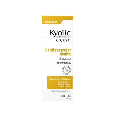 Kyolic Aged Garlic Extract Cardiovascular Health, Liquid 2 Ounces (60 ml)